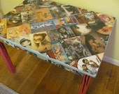 Graffiti Street Art Decoupage Coffee Table