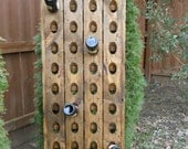 Distressed Riddling Rack,Tavern Grade Wine Rack,  Distressed Wine Rack, Pottery Barn Style Riddling Rack,