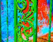 Green Wrought Iron