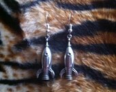 Retro Rocket Earrings