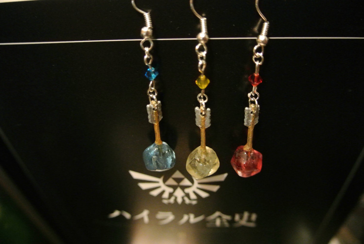 Legend of Zelda Earring Pair - Fire Arrow Earrings