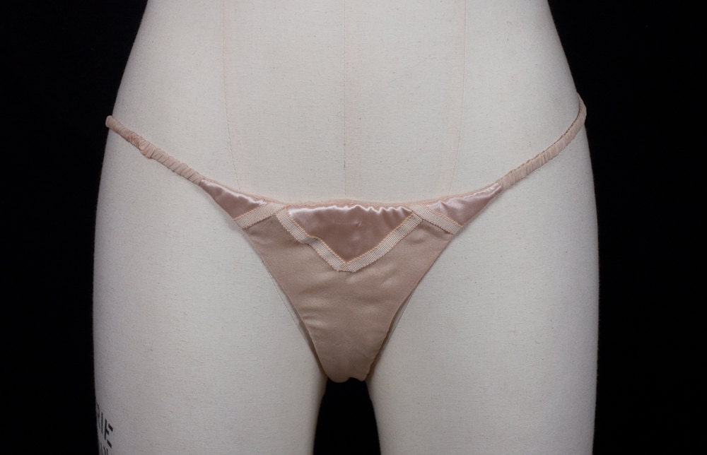 Panties Valentine and wedding chiffon and satin powder