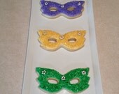 1 DZ Mardi Gras Sugar Cookies