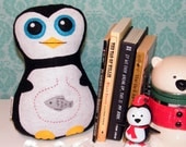 Penguin Bellybomb Felt Plushie