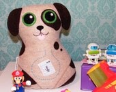 Dog Bellybomb Felt Plushie
