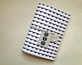 Notebook Journal Travel Journal Scrapbook Geometric Black