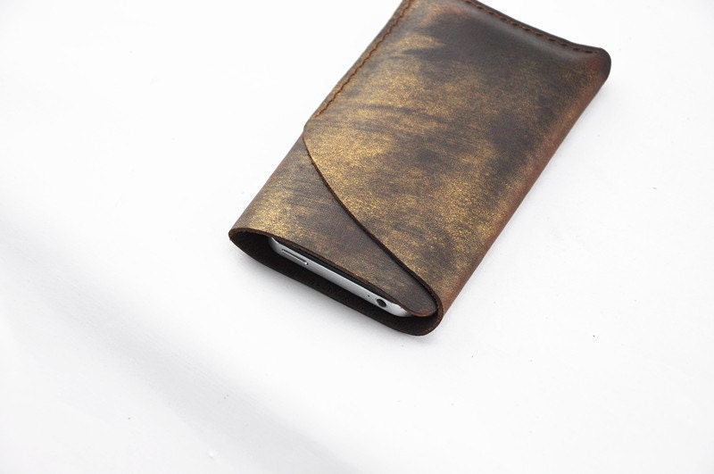 iphone 5 sleeve ipod touch sleeve iphone 5 leather sleeve  iphone sleeve with card holder iphone 5 wallet gold and black