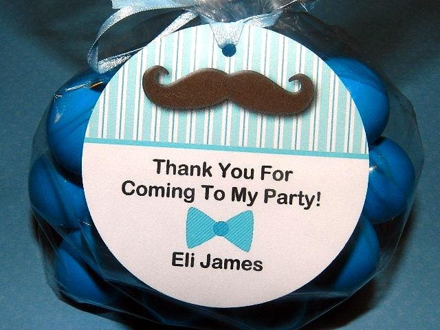 Mustache Party- Mustache Birthday Bash-Mustache Birthday Favor Tags- Little Man Birthday Party