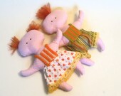 Soft Cloth Dolls - Funny Art Dolls - Cuddly Dolls Gift for Children, ready to ship