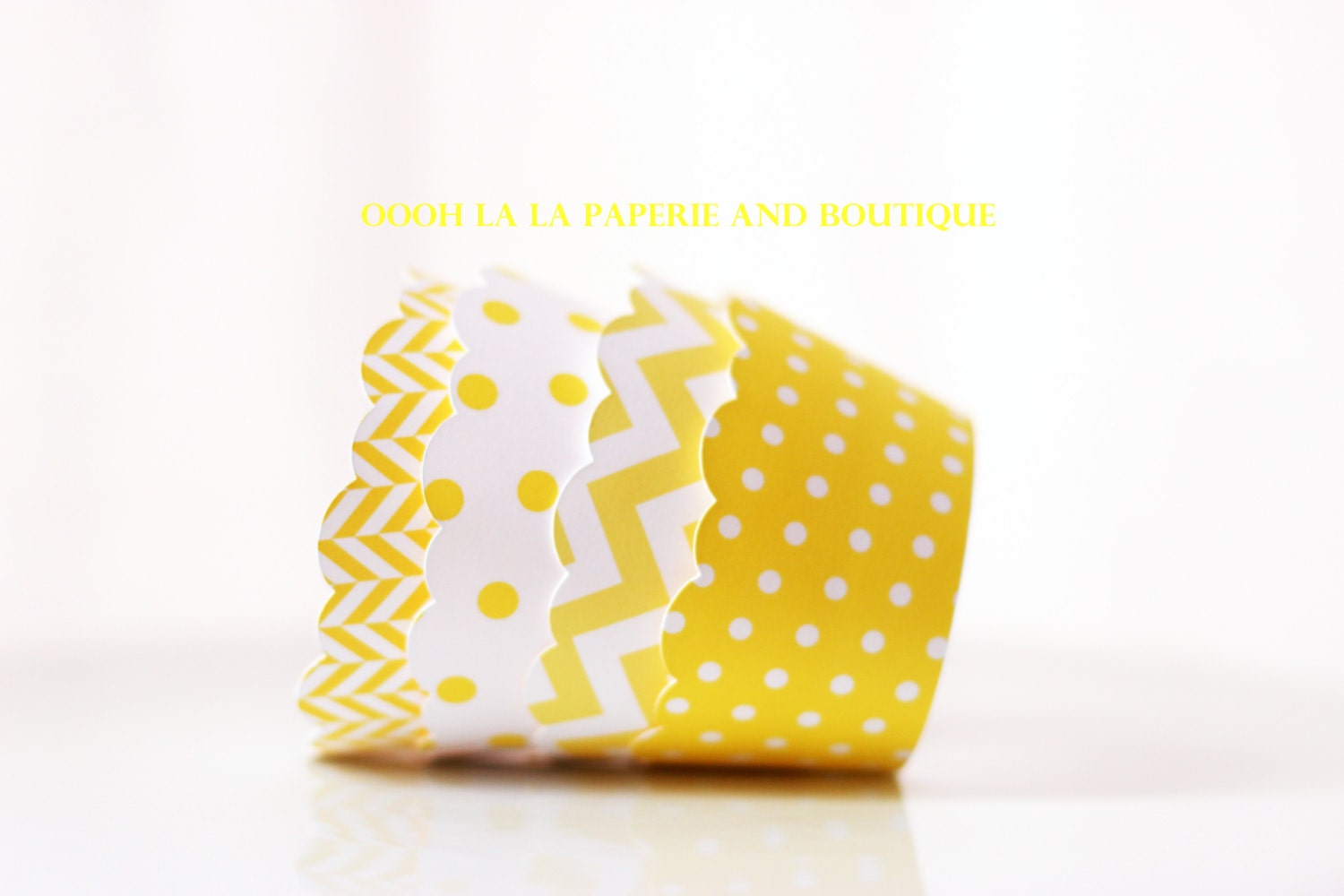 I've Got Sunshine Yellow Cupcake Wrappers- Set of 12