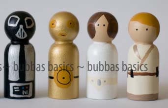 Star Wars Peg dolls (Individual)