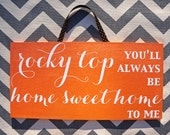Tennessee Vols // Rocky Top Sign // Wall Decor