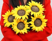 Handmade Ultra-realistic Sunflowers