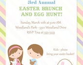 Easter Egg Hunt Brunch Invitations - printable Il_170x135
