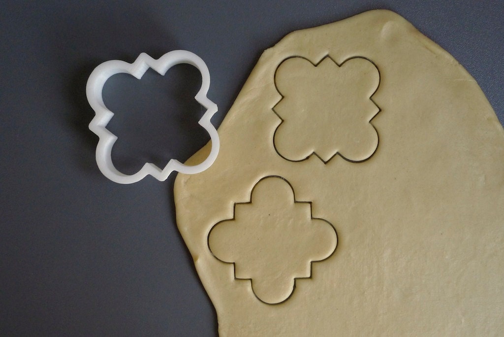 Moroccan style plaque cookie cutter