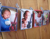 Little Rockstar 12 Month Photo Banner