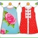 Adele Girls Dress Patterns, A-line Dress pattern, 2-12y, SEWING PATTERNS for Children, pdf, Digital Pattern, Tutorial, ebook