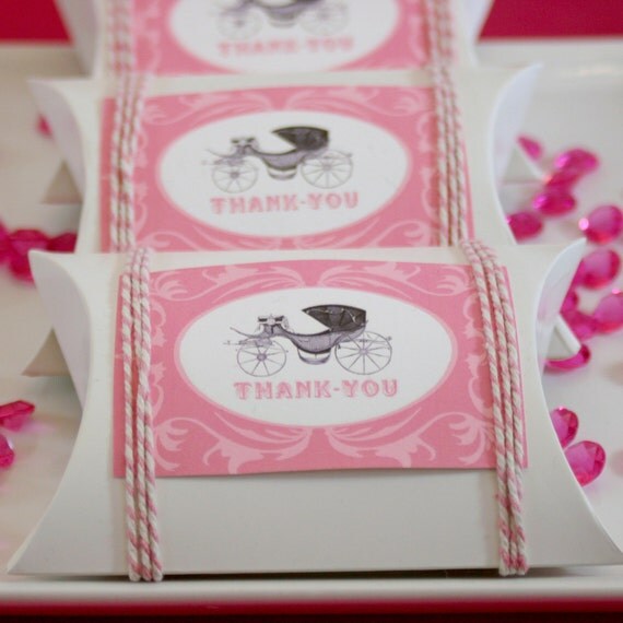 PRINTABLE Princess Thank-you Tags Rectangle Il_570xn