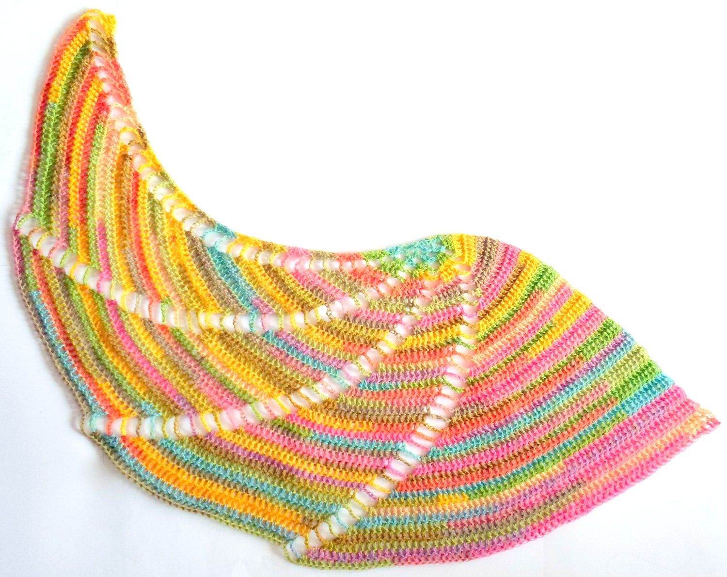 Windmill Shawl crochet pdf pattern