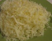 Shredded cold process soap base 8 oz for hand-milling, rebatching