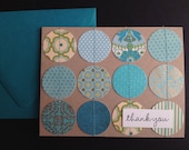 Card set of 5: I love you, celebrate, happy birthday, thank you, congratulations