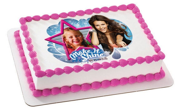 VICTORIOUS-Make It Shine Edible Image Cake Topper Il_170x135