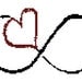 Infinity Heart Cross Stitch Pattern
