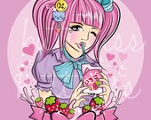 Ichigo Milk A4 Print