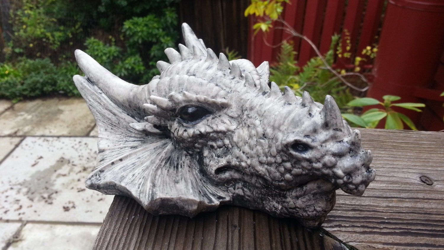 RESERVED listing for Phyllis, Realistic Faux Taxidermy Dragon Sculpture