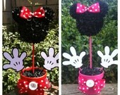 Minnie Mouse Centerpiece, Minnie Mouse Party Decorations