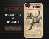 YOUTUBE RETRO COMMERCIAL case for Iphone 4, Iphone 4s or Iphone 5