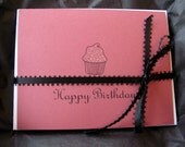 Cupcake - Personalized Folded Note Card