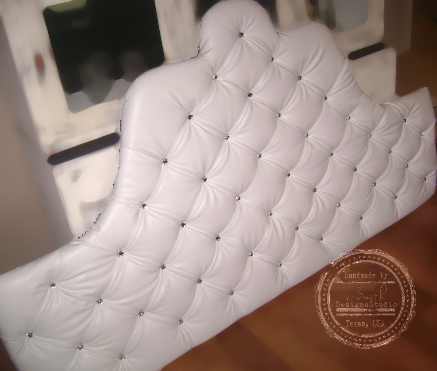 Custom made upholstered headboards