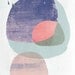 A3 Abstract Painting- Abstract Modern- Dark Circles 2 - Digitak Art