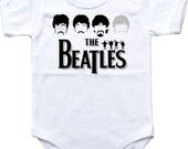 Baby bodysuit THE BEATLES 2 rock funk hard rock One Piece Bodysuit Funny Baby Onesie Childr boy girlen's Clothing Kid's Shower boy girl