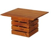 Handcrafted Modular Cedar Coffee Table