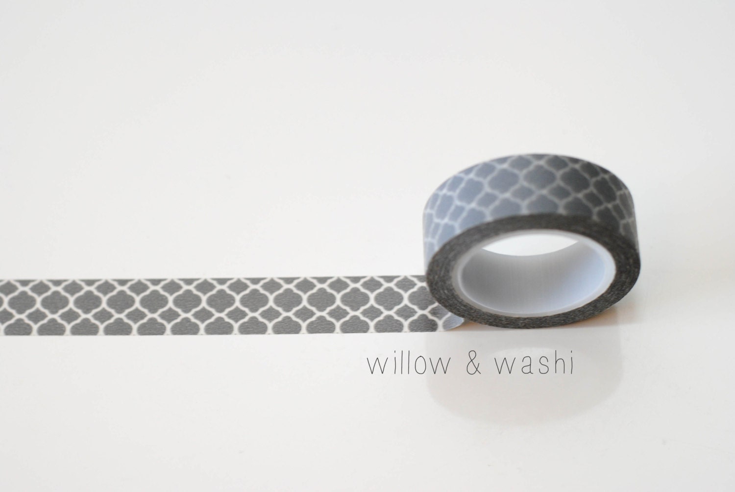 gray trellis washi tape