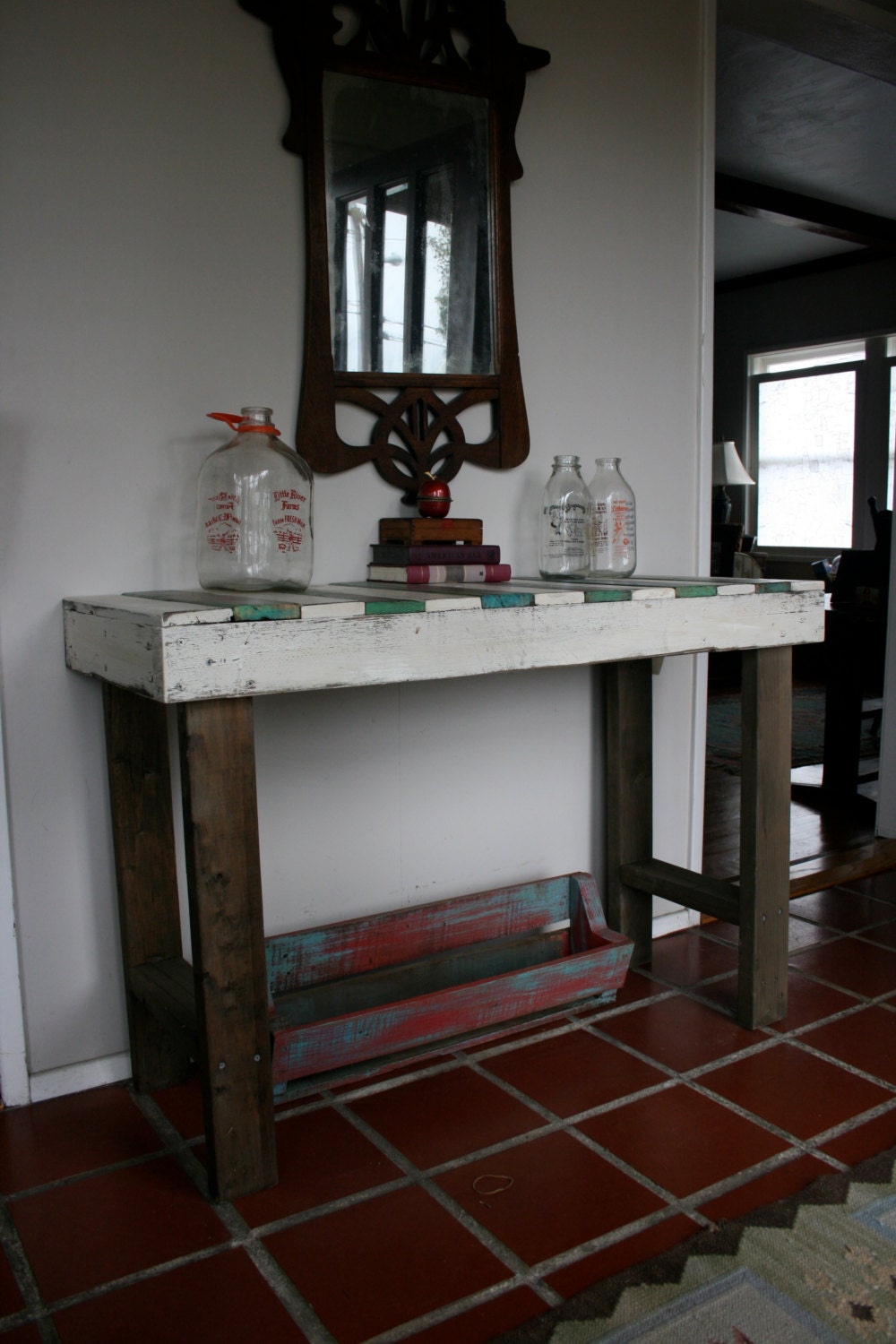 Upcycled pallet table