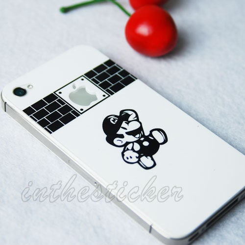 Mary games-Iphone Decals Iphone Stickers Iphone Cover Skins Vinyl Decal for Apple Iphone Uniboday Partial Skin