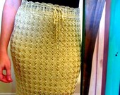 Cream Handmade Crochet Skirts from Brazil