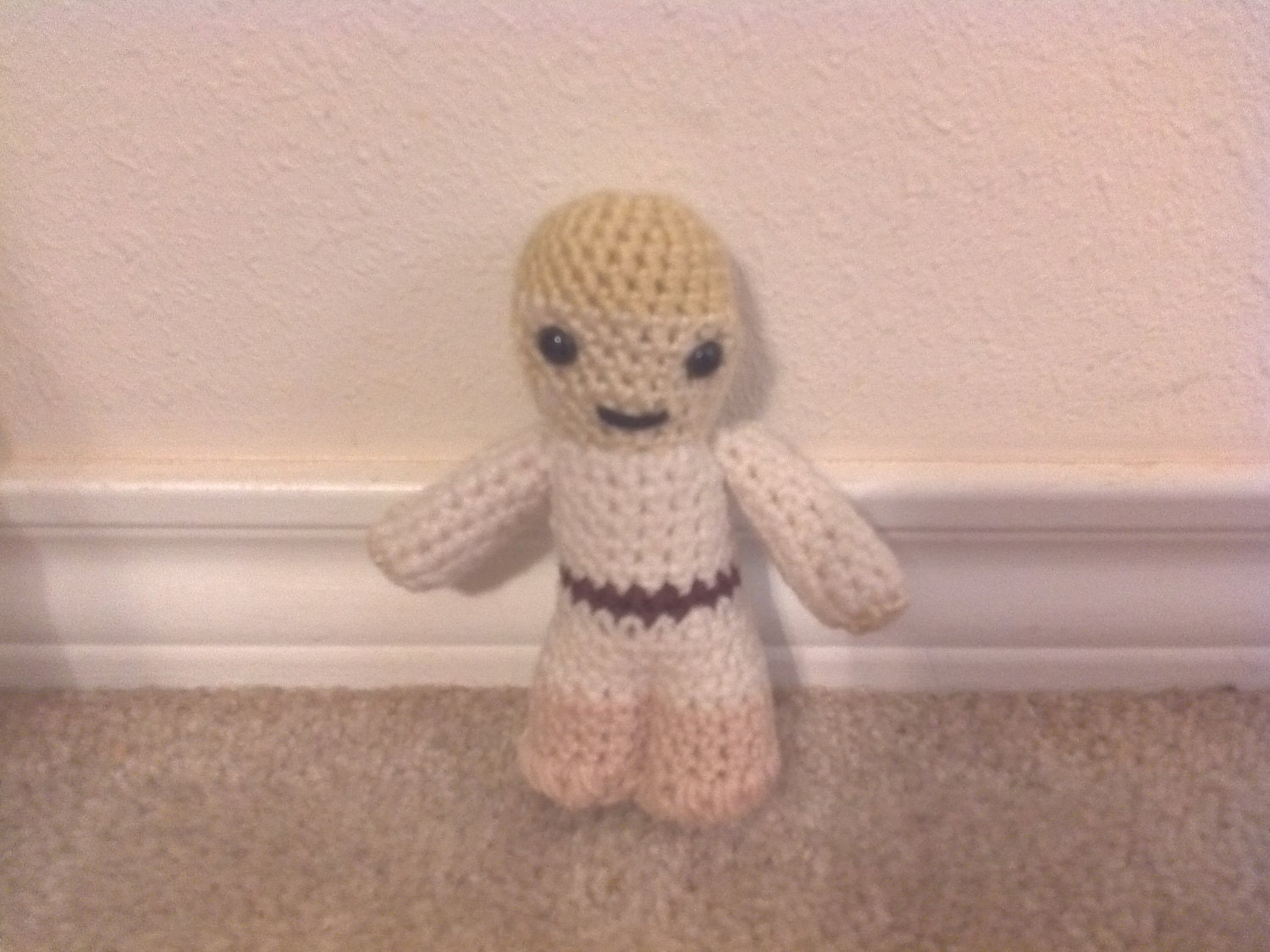 Crocheted Luke Skywalker