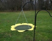 BIRD FEEDER Recycled Tire UPCYCLED Tire Handmade Quality Yard Art