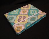Nook HD plus or Kindle Fire HD 8.9 cover, with zipper pocket and interior pocket, Aqua