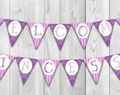 Disney Tangled - Inspired Printable Rapunzel Welcome Banner (Instant Download)