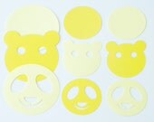 30 Panda Bear DIY - Panda Bear party Birthday Stationary Invitations Cupcake toppers Crafts Scrap booking Die cuts Supplies Party Deco