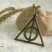 Harry Potter - Luna Lovegood The Deathly Hallows necklace