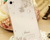 Simple flower  iPhone 4 case iPhone 5 case iPhone 5 cover iphone 4s case bling bling iphone case,iphone cover