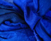 Purple Silk Sari Ribbon Yarn , Chunky, 100g(approx) Unique, Vibrant Art Yarn 'Violet'