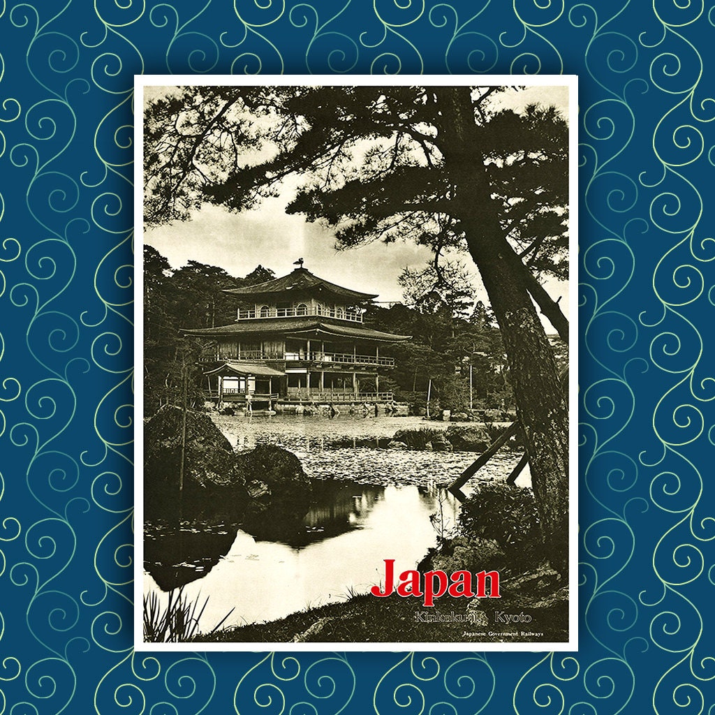 Japan Vintage Photograph Poster 8x10" --A297