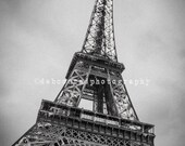 Eiffel Tower against the night sky